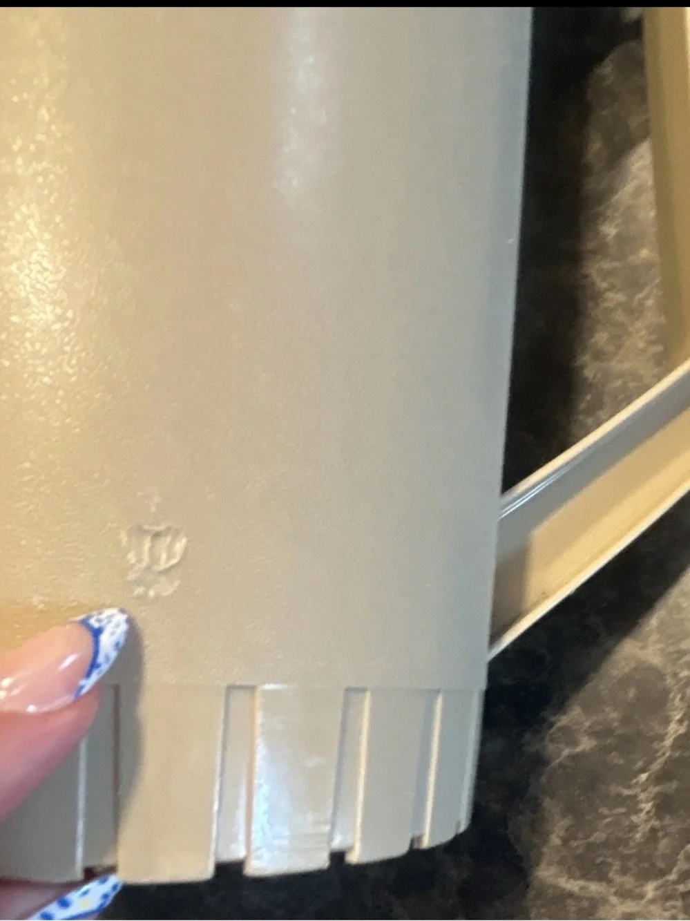 Yellow and Cream Insulated Pitcher with Lid